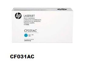 CF031AC CF031A 646A HP CARTUCHO TONER CYAN LASER CM4540
