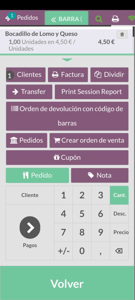 Opciones TPV hosteleria Opciones TPV hosteleria