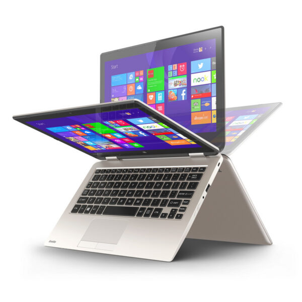 PORTÁTIL TOSHIBA SATELLITE RADIUS CELERON 4GB 500GB 11.6" TÁCTIL - Imagen 2
