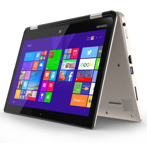 PORTÁTIL TOSHIBA SATELLITE RADIUS CELERON 4GB 500GB 11.6" TÁCTIL