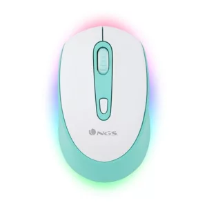 RATON OPTICO WIRELESS NGS SMOG MINT-RB BLANCO